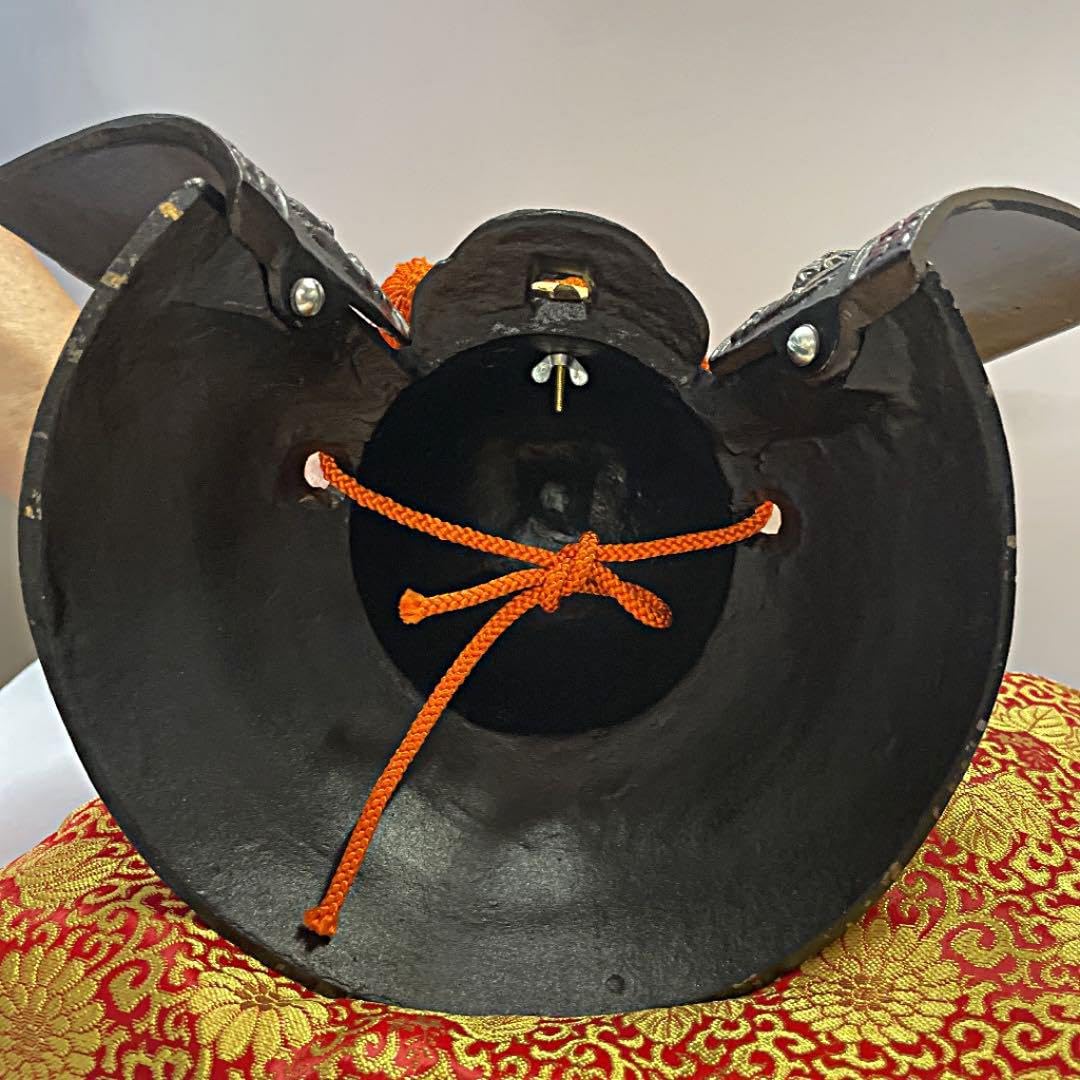 お値下げ中＊侍、サムライ、源氏兜、兜、鋳物、節句、端午の節句、美術工芸